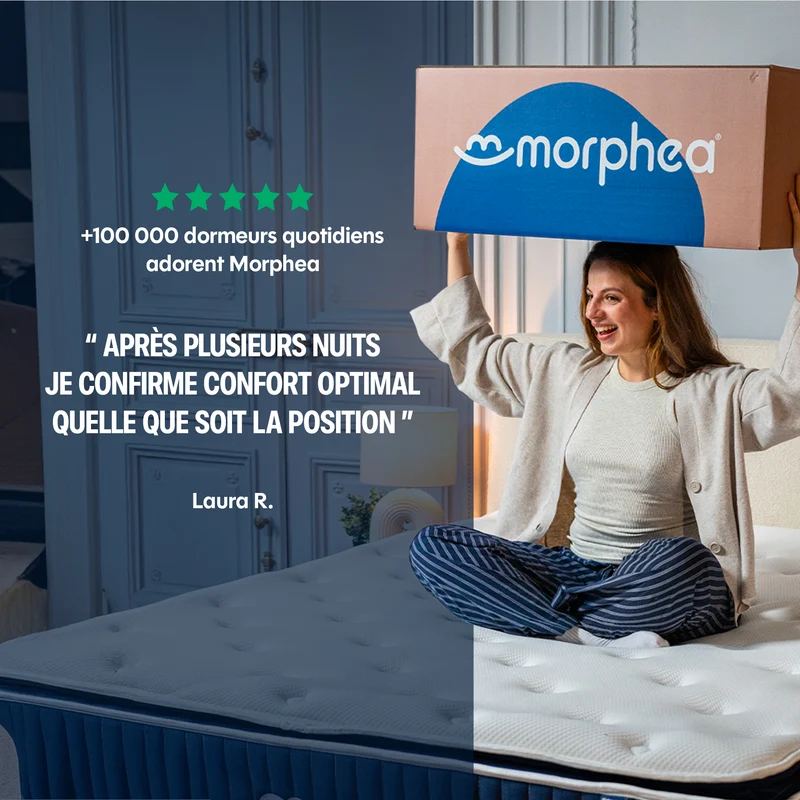 Pack Matelas hybride Mila - mousse et ressorts + 2 oreillers