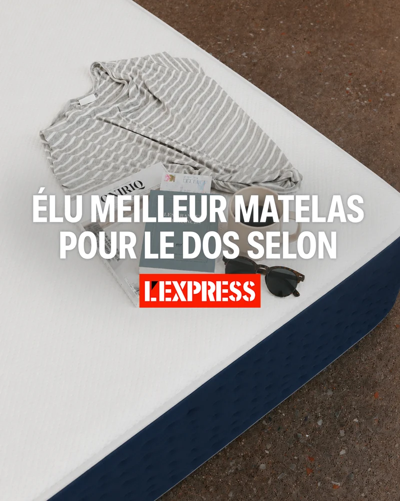Matelas hybride Jade+ - mémoire de forme - 26cm