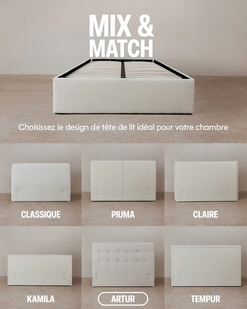 Lit Coffre - 100% personnalisable - Artur