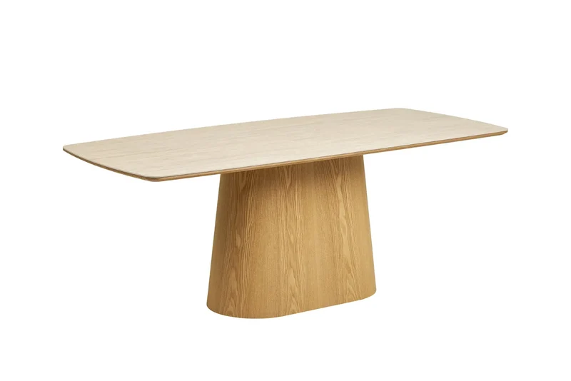 Table Rectangulaire de Salle à Manger Plateau en Céramique NOLI - 90x200 cm