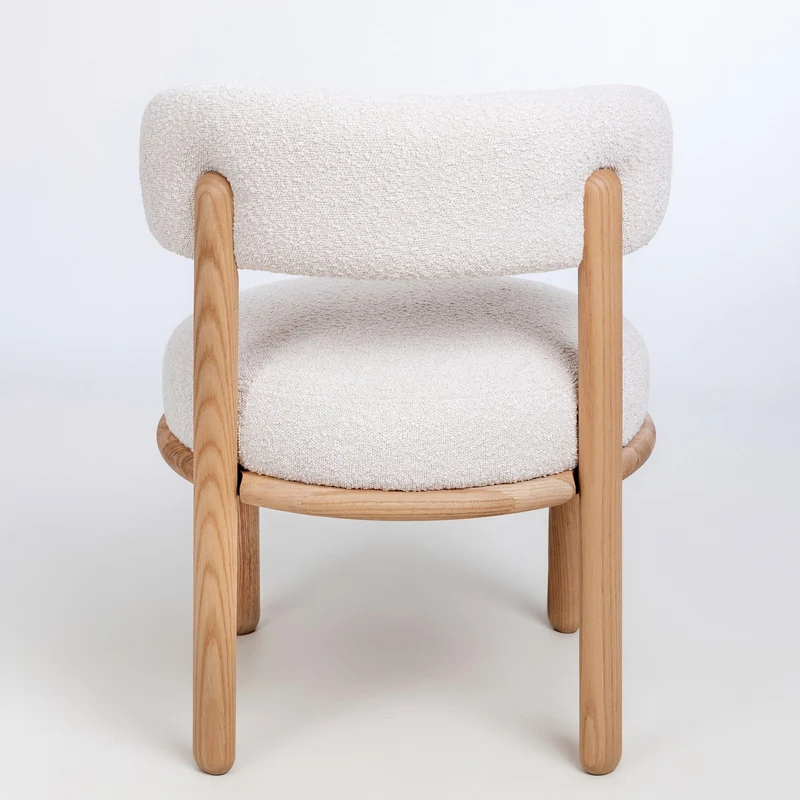 Lot de 2 chaises en chêne massif Lova | NordicStory