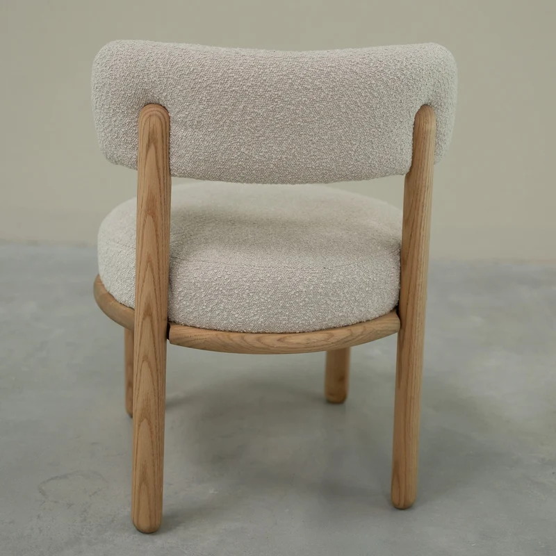 Lot de 2 chaises en chêne massif Lova | NordicStory