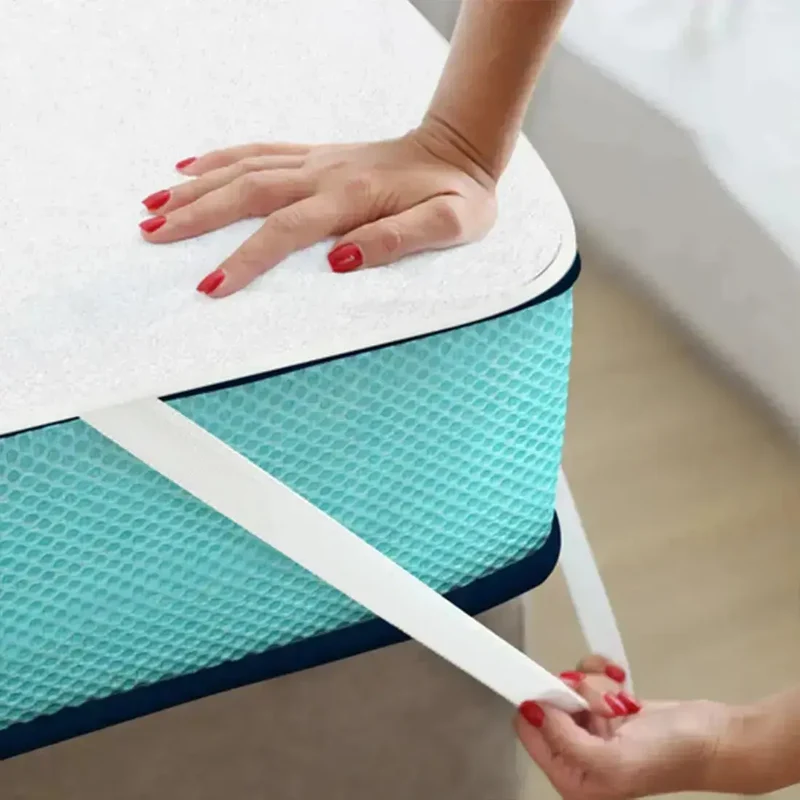 Protège-Matelas avec Elastiques ZENPUR | Imperméable Respirant | 140 x 200 cm
