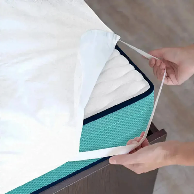 Protège-Matelas avec Elastiques ZENPUR | Imperméable Respirant | 140 x 200 cm