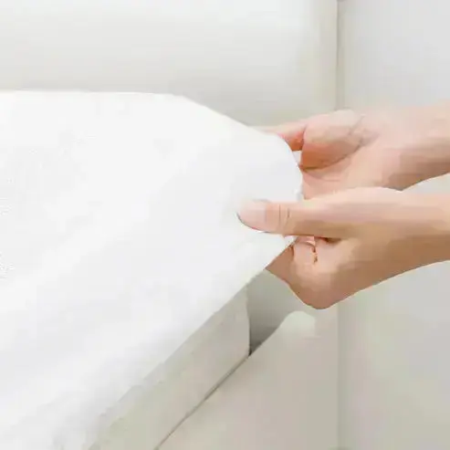 Protège-Matelas Imperméable ZenPur | Respirant & Anti-Bruit | 100 x 200 cm
