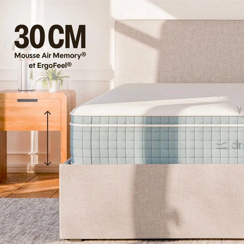 Pack Matelas Hybride - L'ultra + 2 oreillers