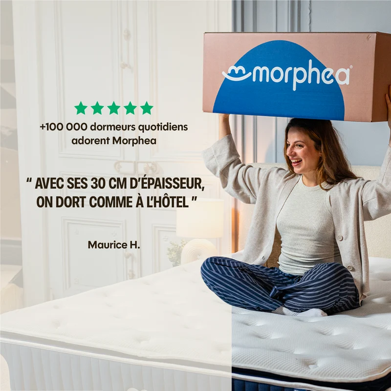 Pack Matelas Hybride - L'ultra + 2 oreillers
