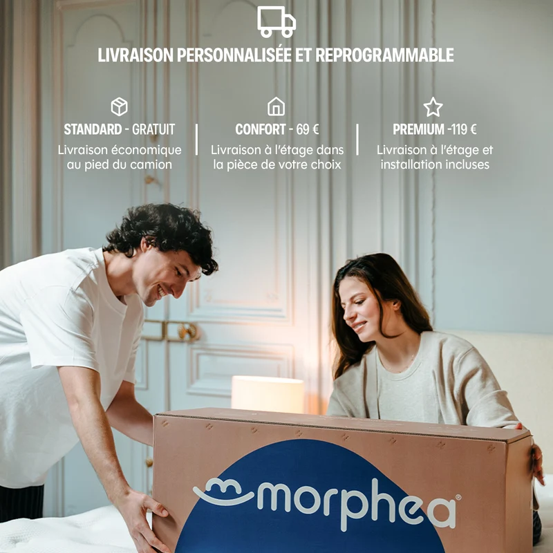 Pack Matelas Hybride - L'Essentiel by Drimz + 2 oreillers
