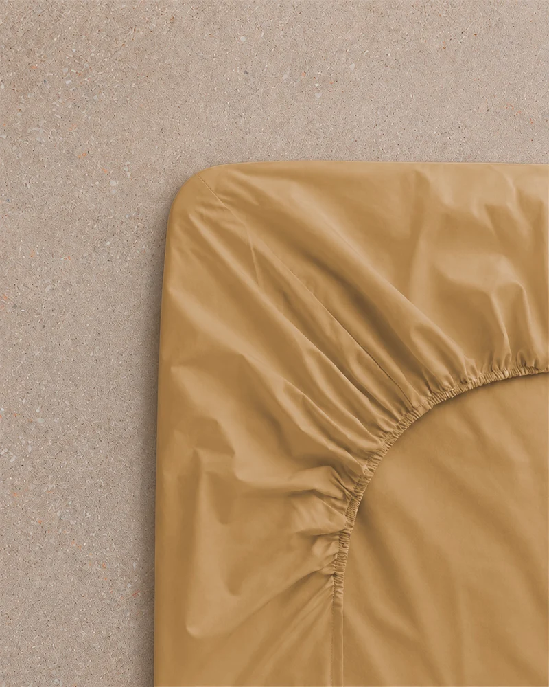 Drap housse satin de coton - 3 coloris au choix