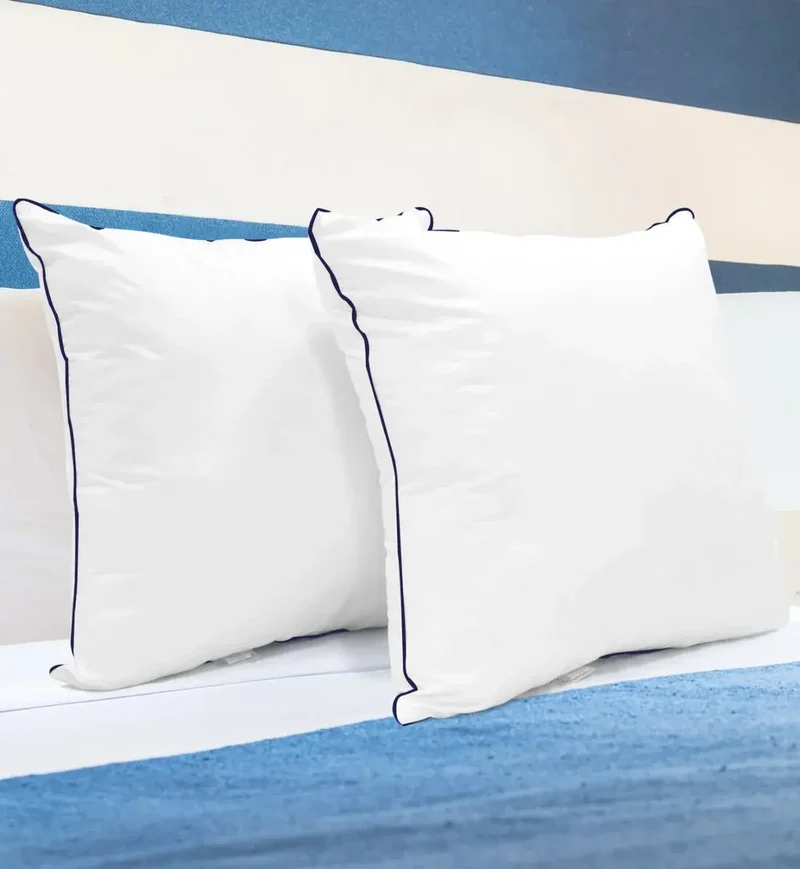 ZenPur - Lot de 2 Oreillers Micro-Fibre Doux | Anti-Acariens & Hypoallergéniques
