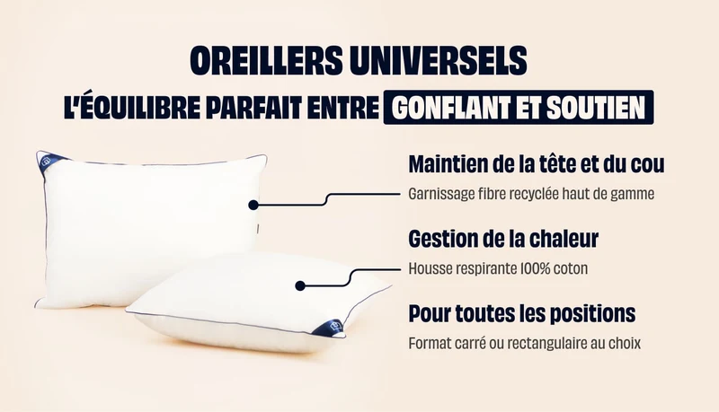 Pack Lit 4 étoiles - 80 x 200 cm