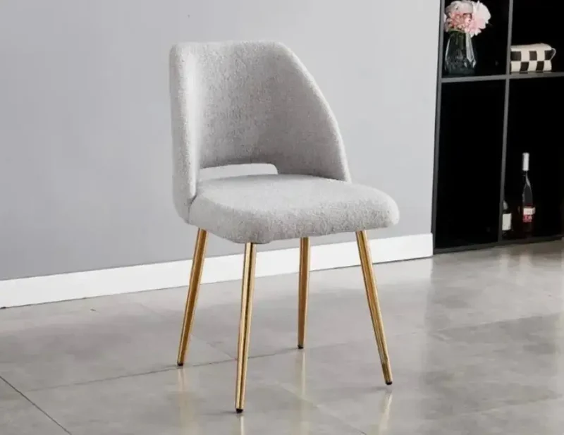 Nuage Tissu Molletonné - Chaise de salle à manger - Par Lot de 2