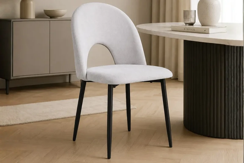 Huda - Chaise de salle à manger - Par lot de 2
