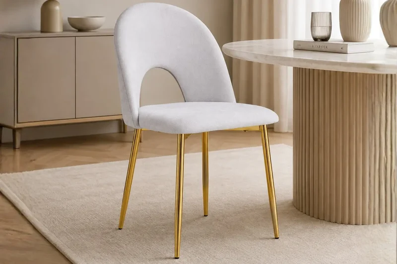 Huda - Chaise de salle à manger - Par lot de 2