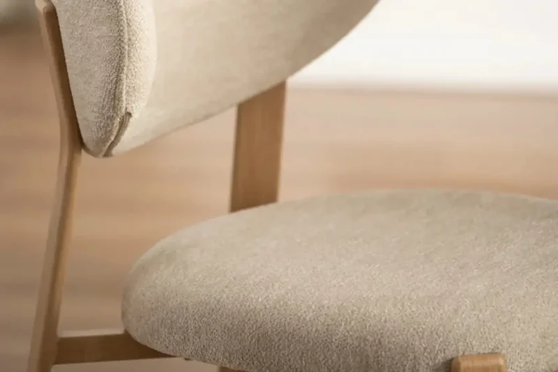 Chaise de salle à manger LUMA - 53 x 52 cm - Par Lot de 2