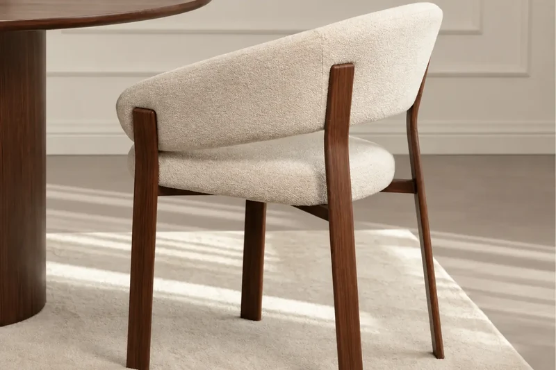 Chaise de salle à manger COZY - 59 x 58 cm - Par Lot de 2