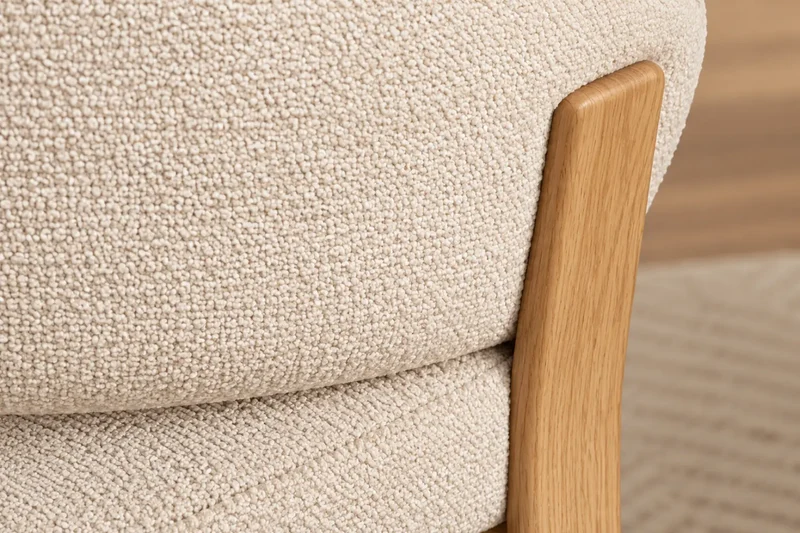Chaise de salle à manger COZY - 59 x 58 cm - Par Lot de 2