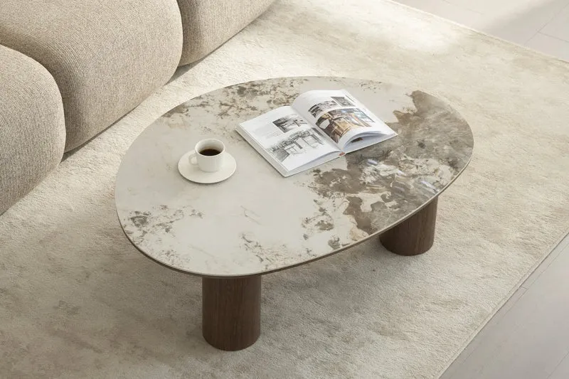 Table Basse de Salon DONA - 120 x 80 x 35 cm