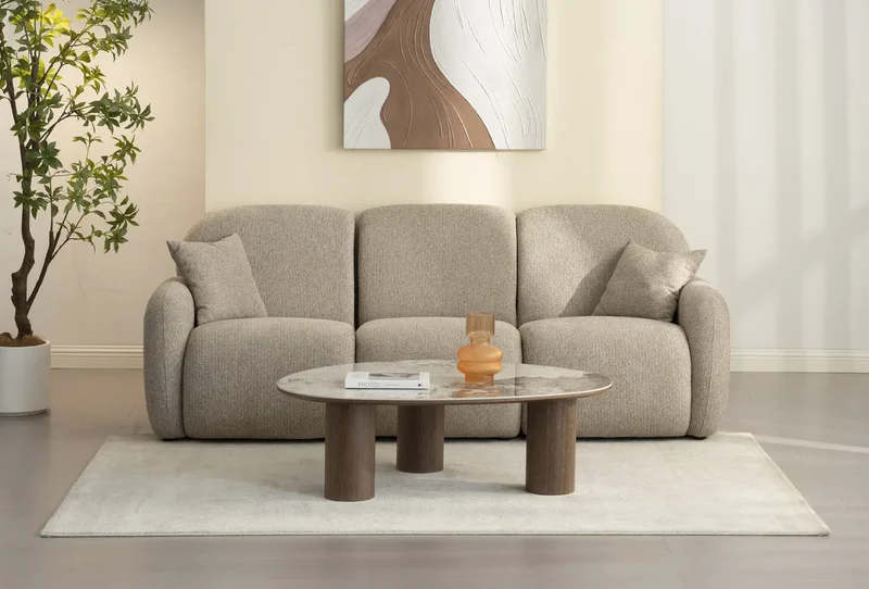Table Basse de Salon DONA - 120 x 80 x 35 cm