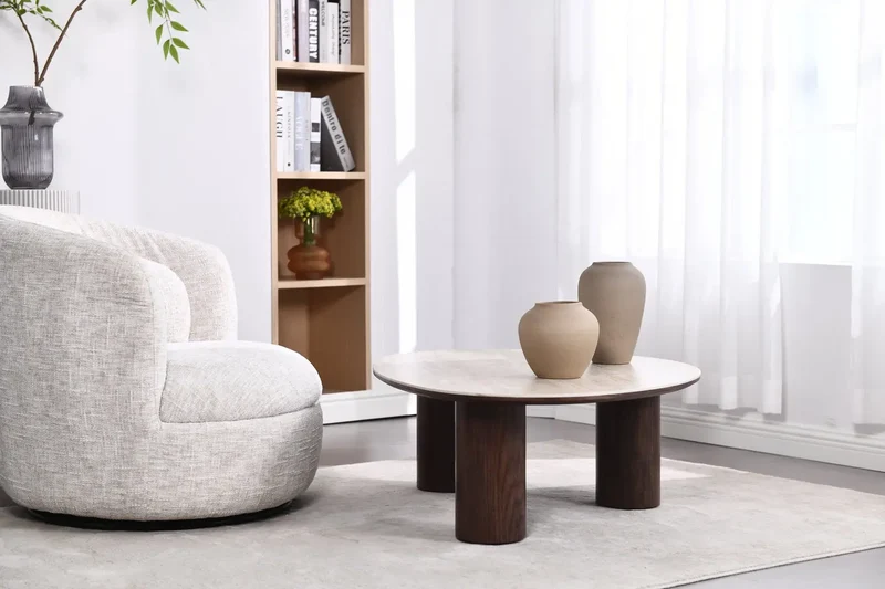Table Basse de Salon DONA - 120 x 80 x 35 cm