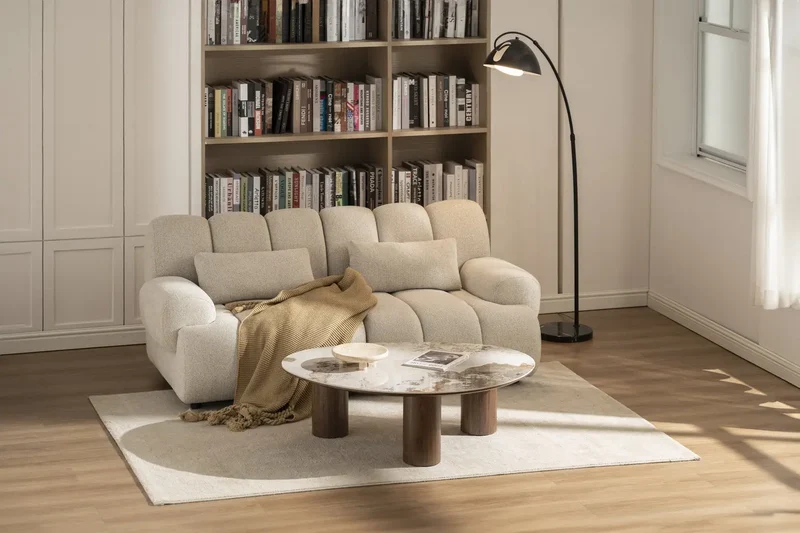 Table Basse de Salon DONA - 120 x 80 x 35 cm