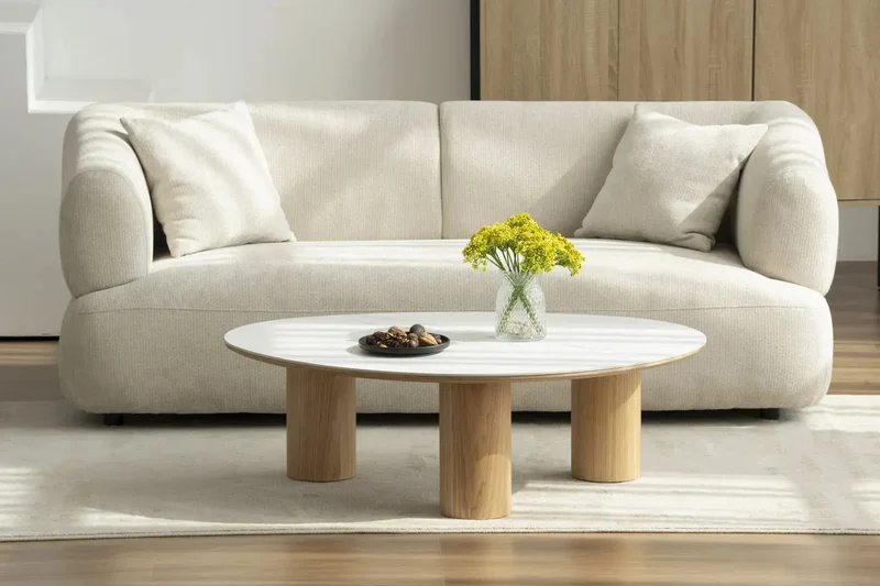 Table Basse de Salon DONA - 120 x 80 x 35 cm