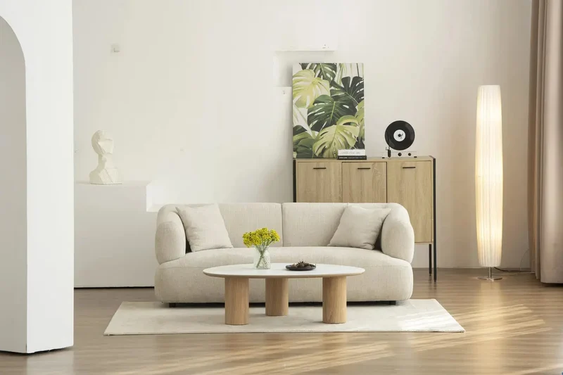 Table Basse de Salon DONA - 120 x 80 x 35 cm