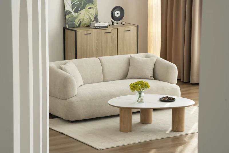 Table Basse de Salon DONA - 120 x 80 x 35 cm