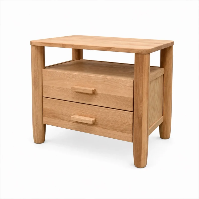 Table de chevet en chêne massif AURA | VESKOR