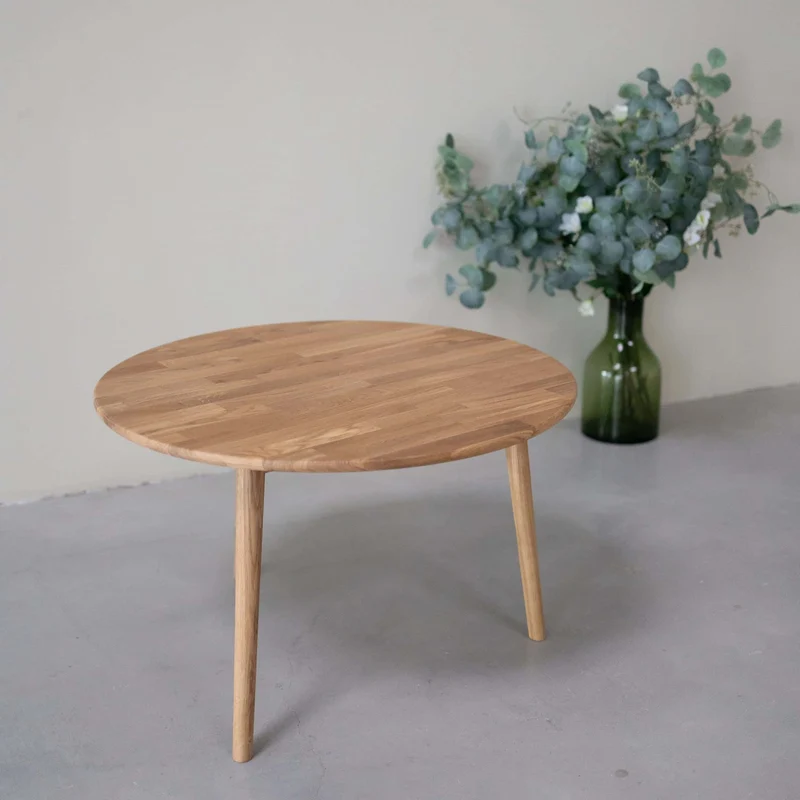 Tables basses empilables en chêne massif MALMO | NordicStory