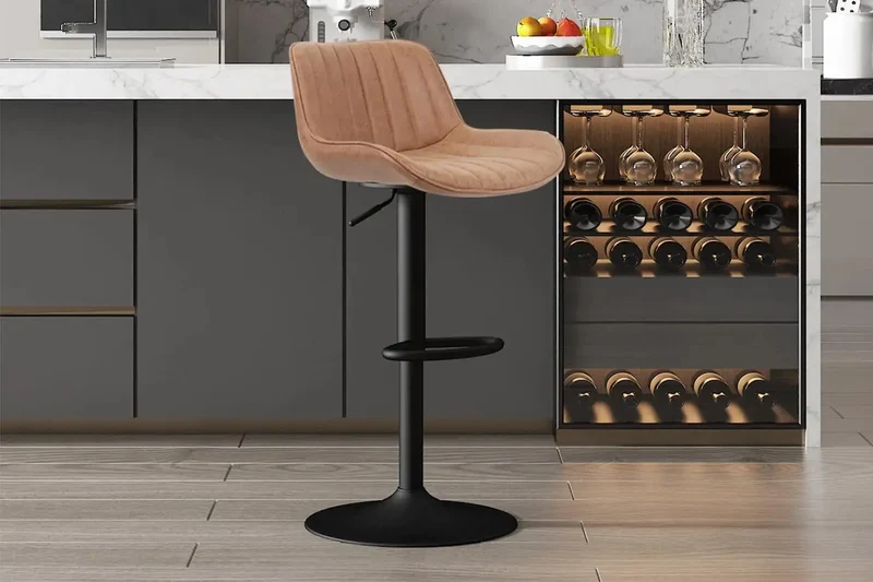 Tabourets de Bar FENNY - H:61-81 cm