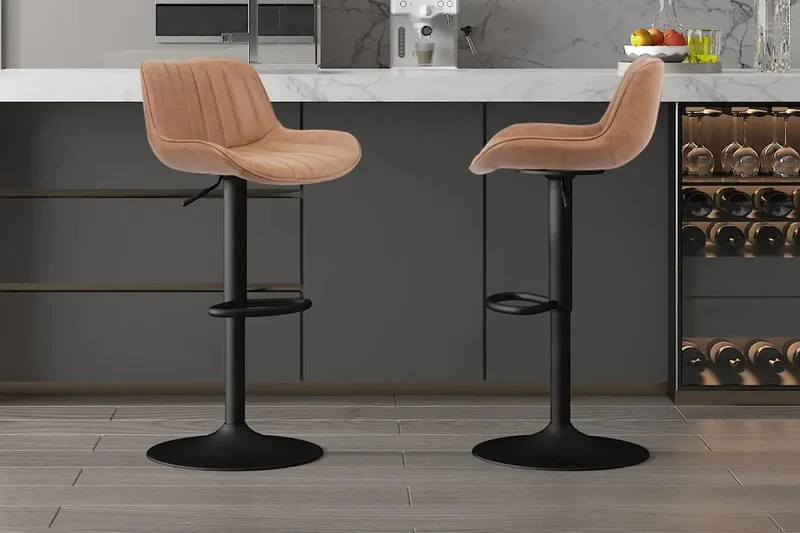 Tabourets de Bar FENNY - H:61-81 cm