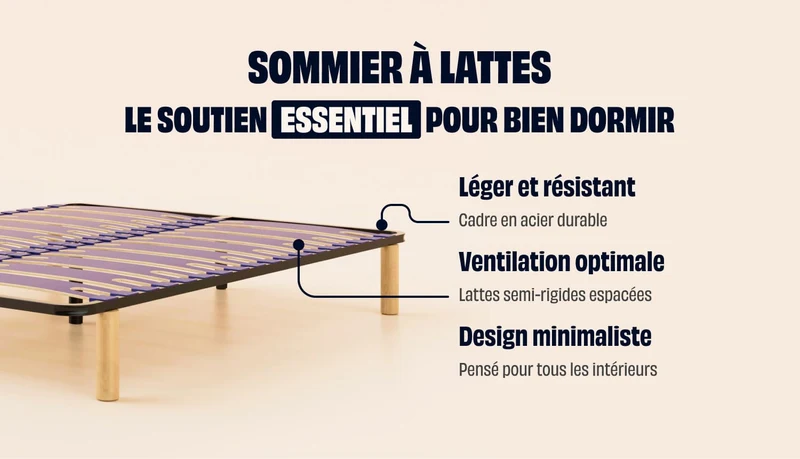 Pack Lit Confort - 120 x 190 cm