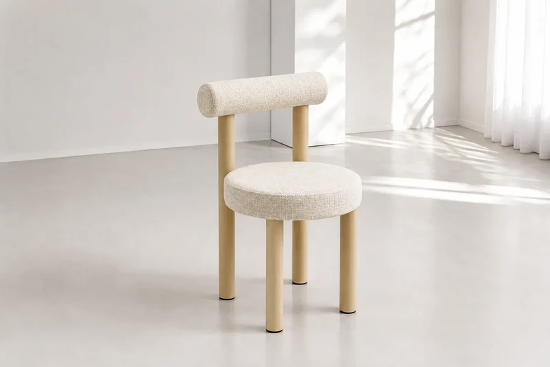 Chaise de salle à manger RINA - 50 x 50 cm - Par Lot de 2