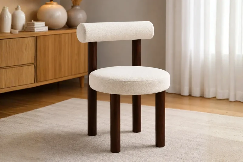 Chaise de salle à manger RINA - 50 x 50 cm - Par Lot de 2