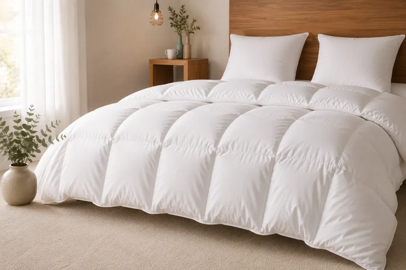 Pack Nuit pour lit 180 – 1 couette 280x240 et 2 oreillers CIRRUS 65x65