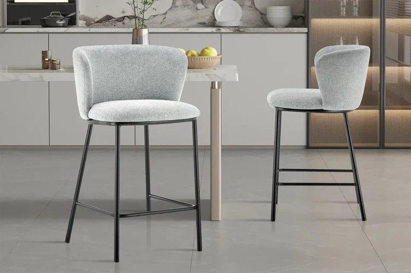 Chaises de Bar ARTHURO - 53 x 50,5 cm