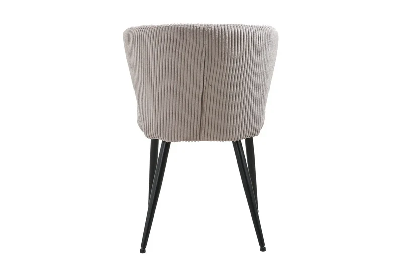 Chaise de Salle à Manger TONYO en Velours Côtelé - 54 x 55 cm
