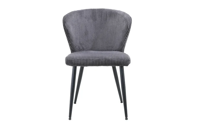 Chaise de Salle à Manger TONYO en Velours Côtelé - 54 x 55 cm