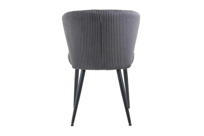 Chaise de Salle à Manger TONYO en Velours Côtelé - 54 x 55 cm