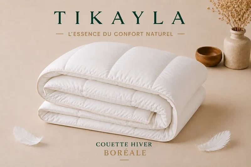 Couette hiver BORÉALE 300 g/m² – duvet de canard français