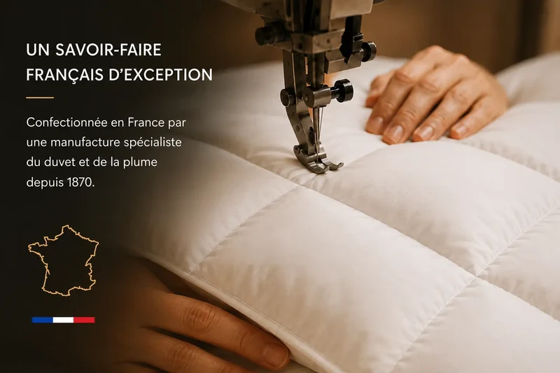 Couette hiver BORÉALE 300 g/m² – duvet de canard français