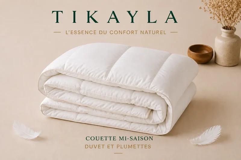 Couette mi-saison ÉQUINOXE 230 g/m² – duvet de canard français