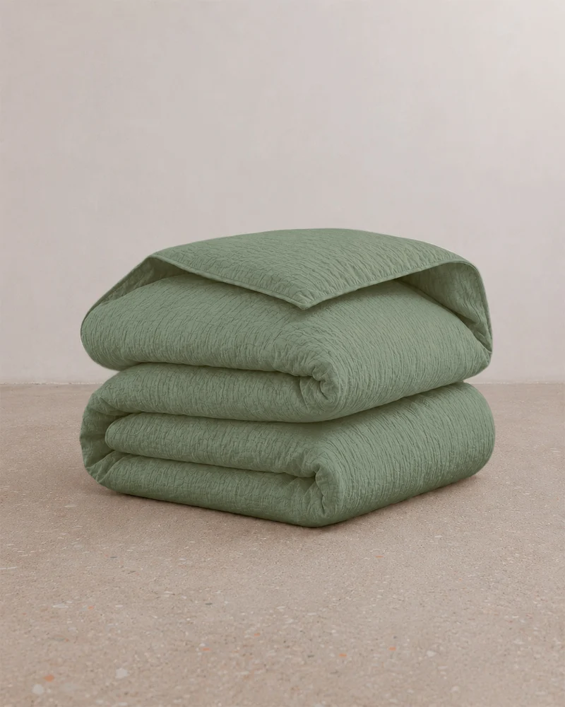 Housse de couette Gaze de coton - 4 coloris au choix