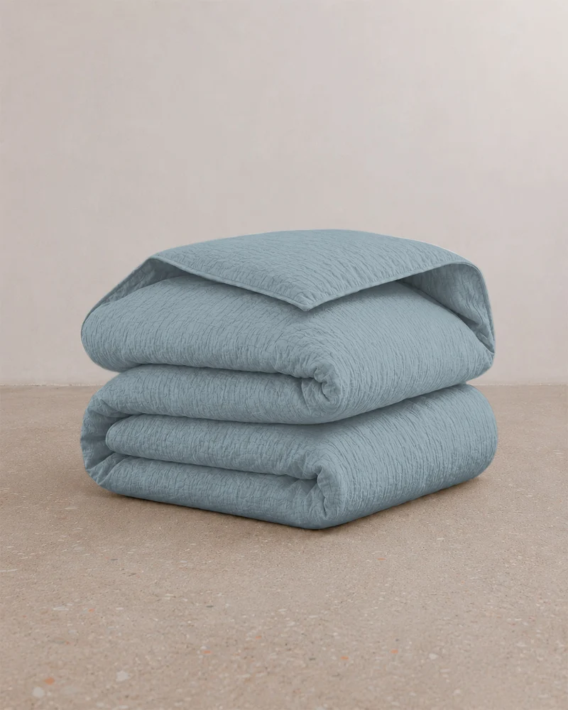 Housse de couette Gaze de coton - 4 coloris au choix