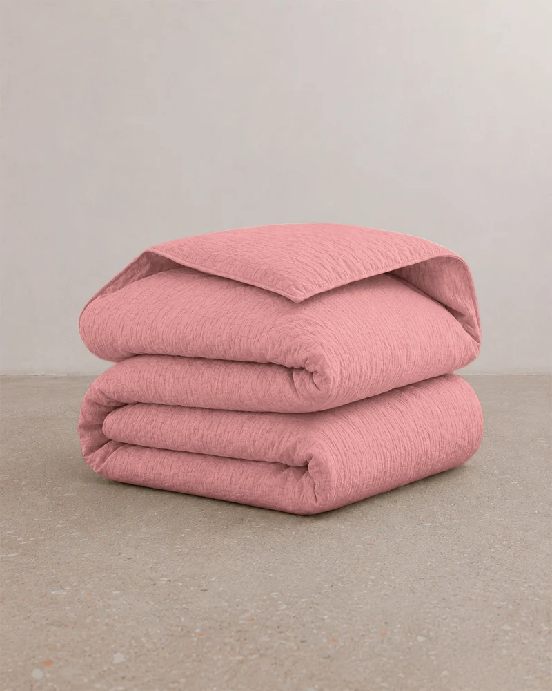 Housse de couette Gaze de coton - 4 coloris au choix