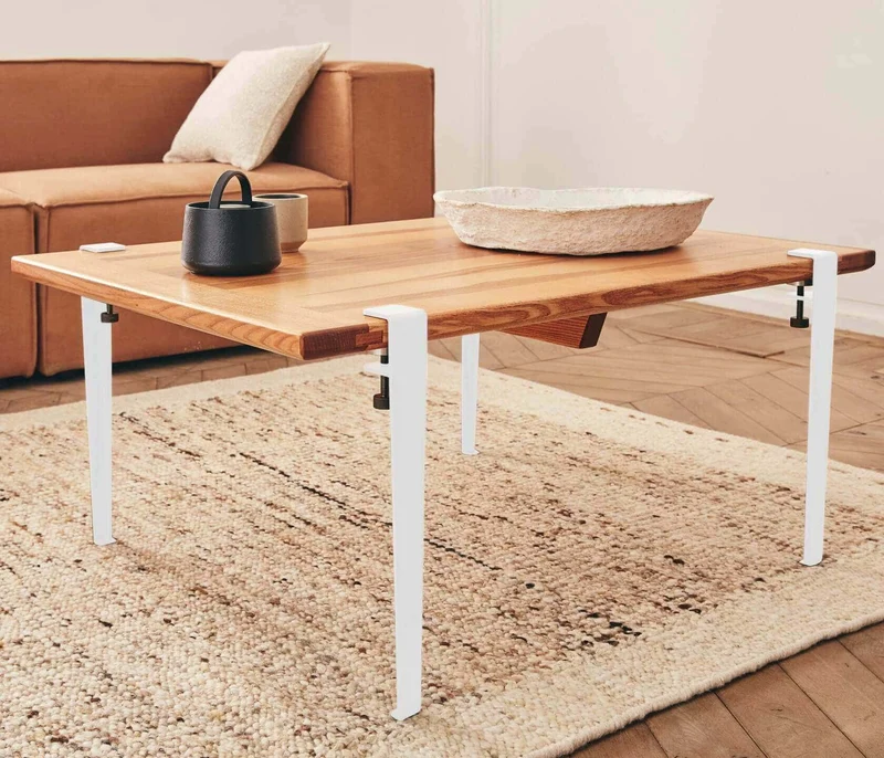 Table basse en bois massif ÉOS- Kipli x TIPTOE