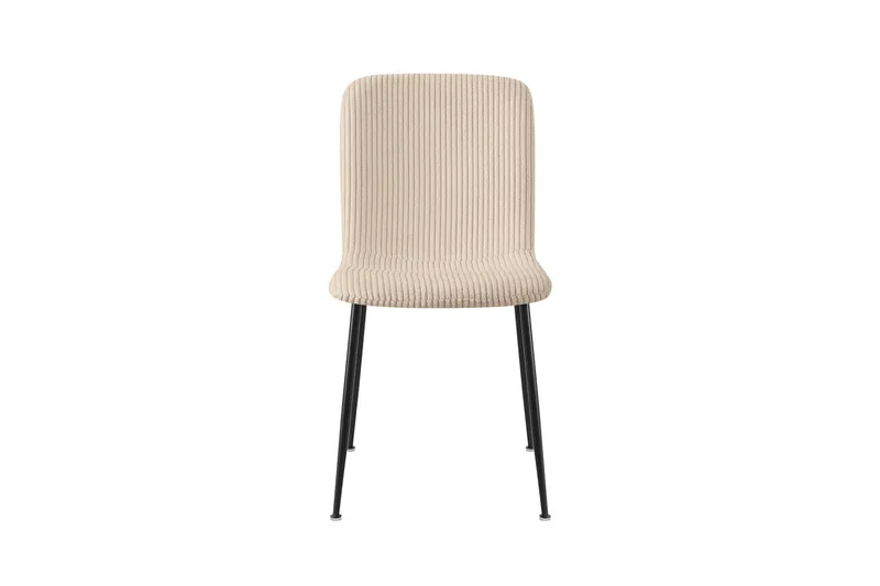 Chaise de Salle à Manger ALICYA Velours Côtelé ou Bouclé - 42 x 57 cm