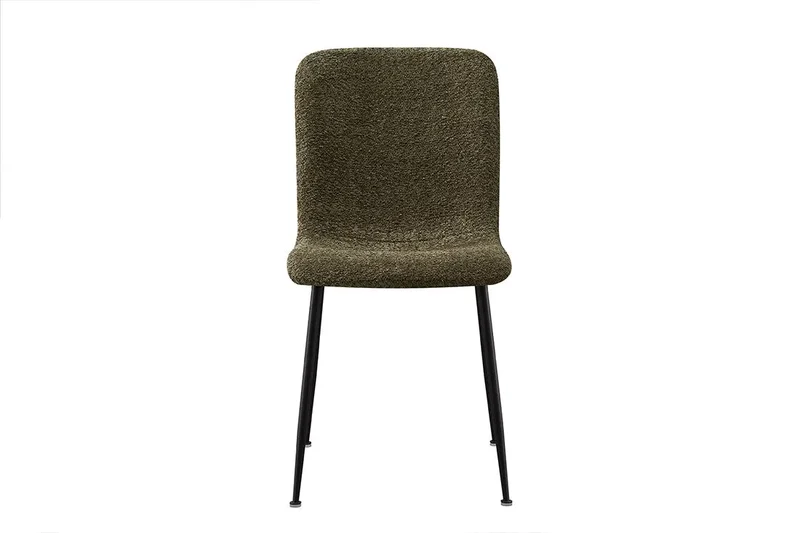 Chaise de Salle à Manger ALICYA Velours Côtelé ou Bouclé - 42 x 57 cm