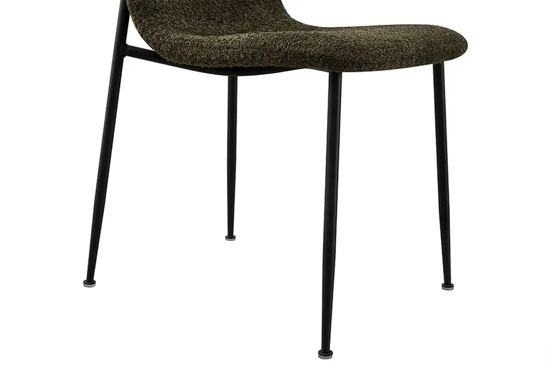 Chaise de Salle à Manger ALICYA Velours Côtelé ou Bouclé - 42 x 57 cm